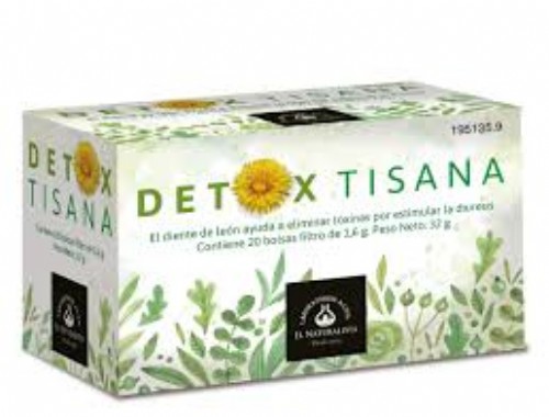 Detox tisana el naturalista (20 bolsas filtro)